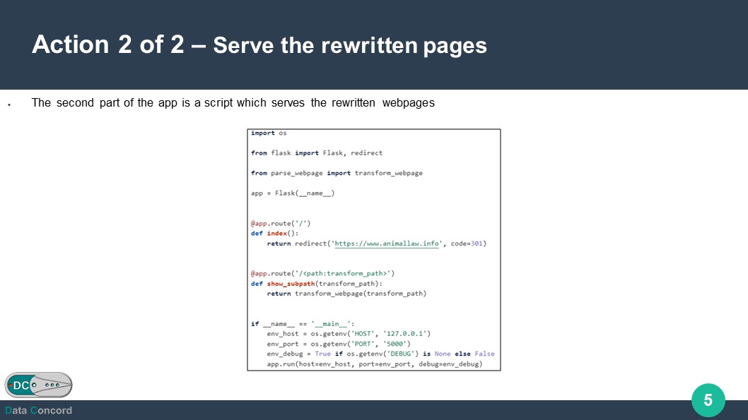 Fifth slide